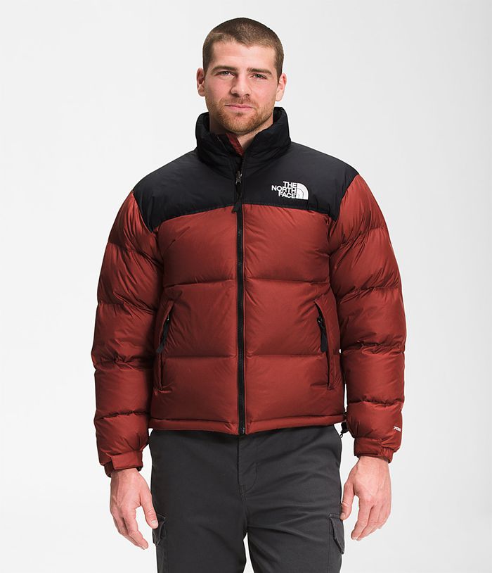 The North Face Winterjas Heren 1996 Retro Nuptse GXRL40513 - Donkerrood